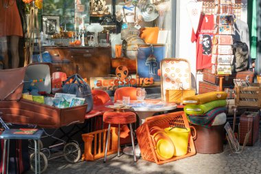 Berlin, Almanya - 25 Nisan 2019: Hurdacı