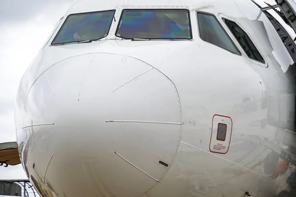 飛行機コックピット又は飛行甲板 — ストック写真