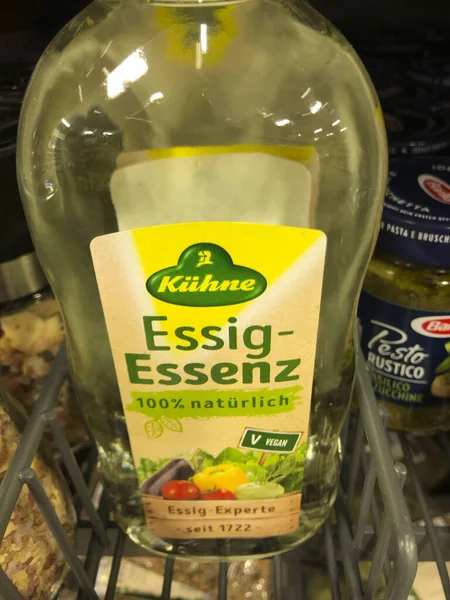 ベルリン ドイツ 2020年7月8日 Khne Essig Essenz 酢の本質のためのドイツ語 — ストック写真