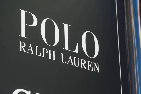 Praga República Checa Julio 2020 Polo Ralph Lauren Store American — Foto de Stock