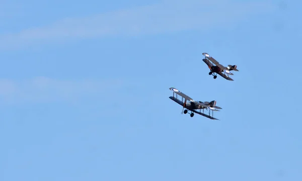 Ickwell Bedfordshire Anglii Sierpień 2018 Vintage Bristol Sopwith Camel Ww1 — Zdjęcie stockowe