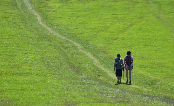 Walkers on the South Downs Sussex