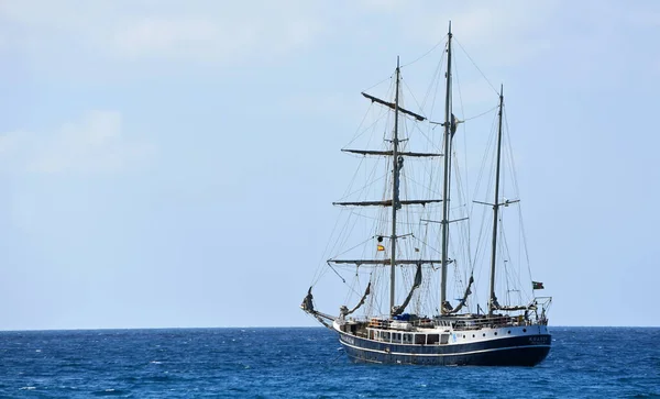 Blanca Lanzarote Espanha Abril 2019 Navio Pesquisa Oceanográfica Kraken Wings Fotografia De Stock