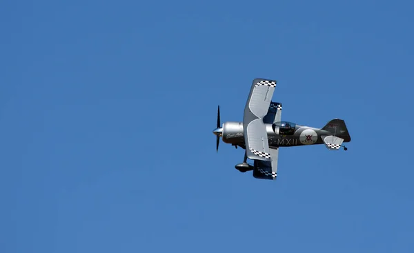 Little Gransden Cambridgeshire England August 2019 Pitts Model Stunt Byplane — Stock Photo, Image