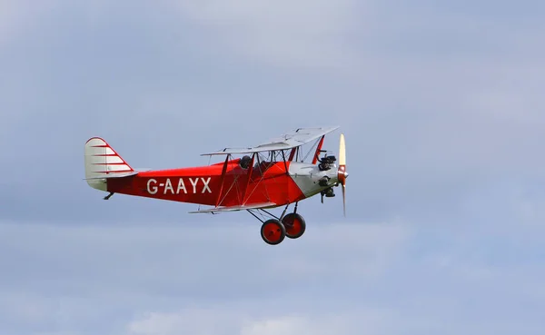 Ickwell Bedfordshire England 2020年9月6日 Vintage 1929 Southern Martlet Airs Flight — ストック写真