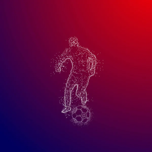 Φορέας Σχεδιασμού Λογότυπου Ποδοσφαίρου — Διανυσματικό Αρχείο