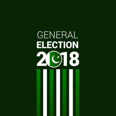 Genel seçim Pakistan 2018 poster