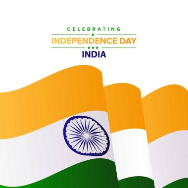 Hint bağımsızlık günü tasarım tipografi ile