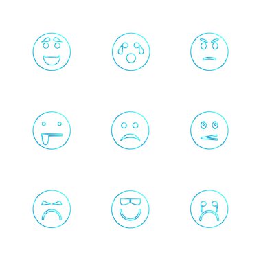 Kullanıcı profil resmi simgeler basit tarzda ayarla