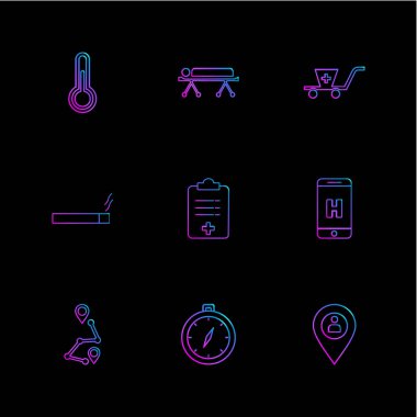 minimalist vektör simge kümesi  