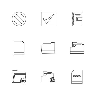 Bilgisayarlar, dijital cihazlar ve becerikli alet düğme düz stil ikonları ayarla