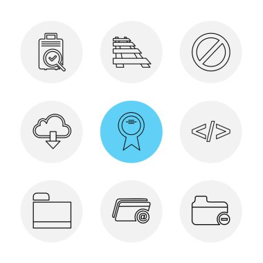 Bilgisayarlar, dijital cihazlar ve becerikli alet düğme düz stil ikonları ayarla