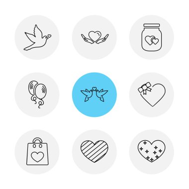 minimalist düz vektör app simgeleri beyaz arka plan üzerinde