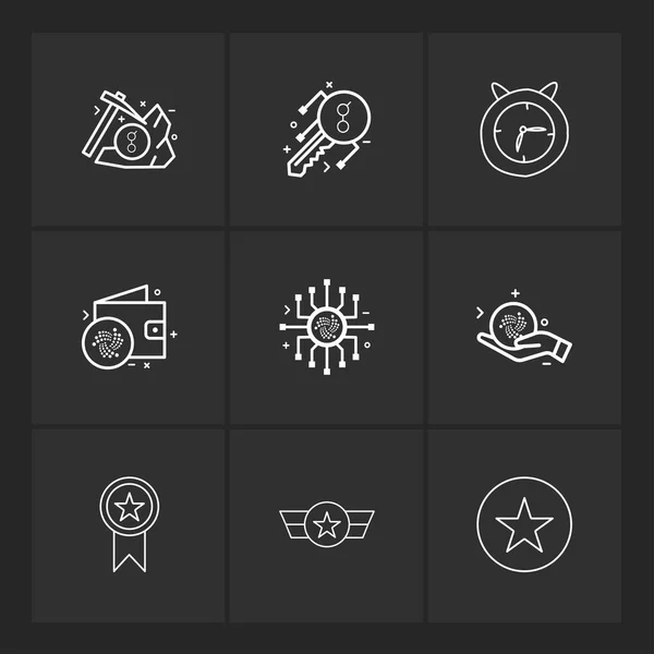 Benutzerprofil Bild Symbole Einfachen Stil — Stockvektor