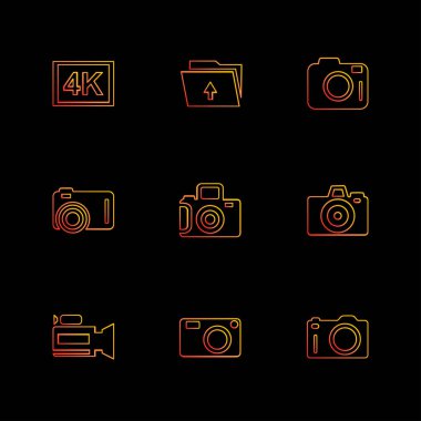 Kullanıcı profil resmi simgeler basit tarzda ayarla