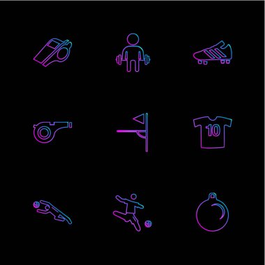 düz vektör çizim simgeler, App simgelerin ayarlamak  