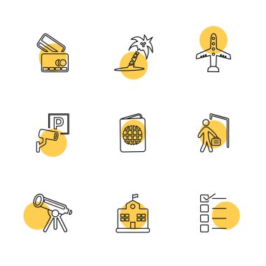 minimalist düz vektör app simgeleri beyaz arka plan üzerinde