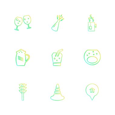 Kullanıcı profil resmi simgeler basit tarzda ayarla