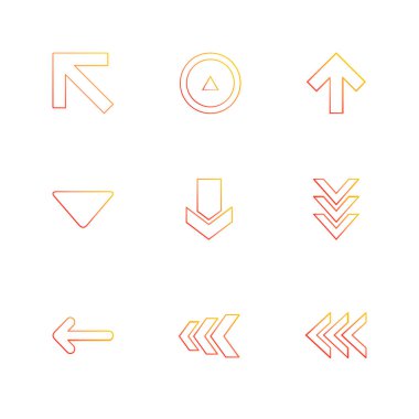 düz vektör çizim simgeler, App simgelerin ayarlamak  