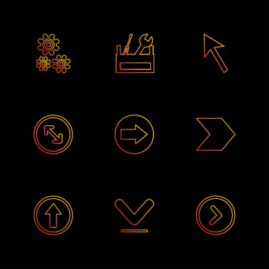 çeşitli tema app simge kümesi