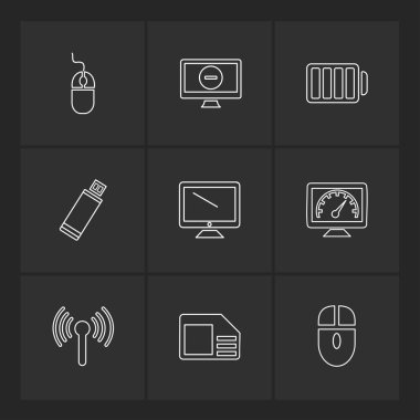 çeşitli tema app simge kümesi