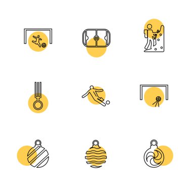 Beyaz arka plan üzerinde izole minimalist düz vektör app simgeleri