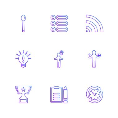 minimalist düz vektör app simgeleri beyaz arka plan üzerinde 