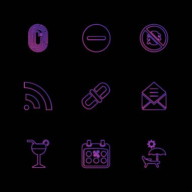 çeşitli tema app simge kümesi