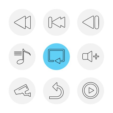 oklar yön işaretçiler yaratıcı simgeler ayarla, düz özel koleksiyon vektör