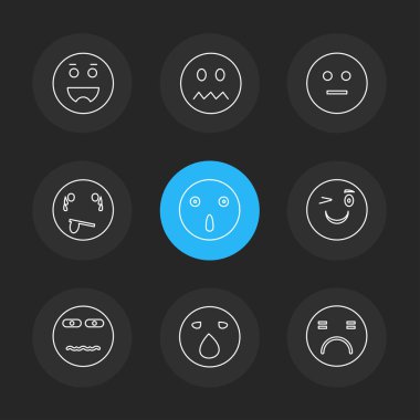 çeşitli tema app simge kümesi