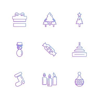 Beyaz arka plan üzerinde izole minimalist düz vektör app simgeleri