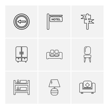 çeşitli tema app simge kümesi