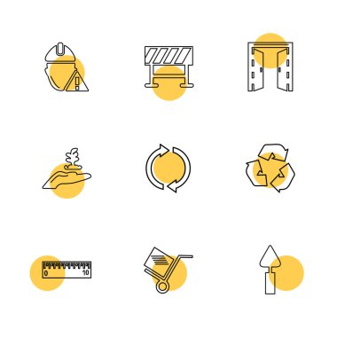 çeşitli vektör app simge kümesi         