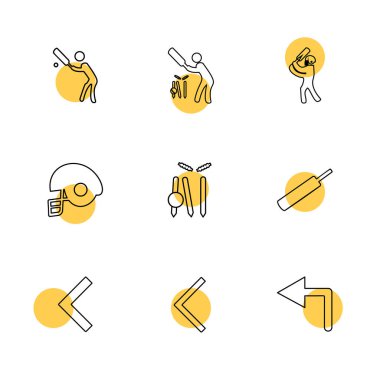 minimalist düz vektör app simgeleri beyaz arka plan üzerinde