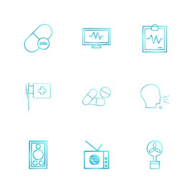 minimalist düz vektör app simgeleri beyaz arka plan üzerinde 