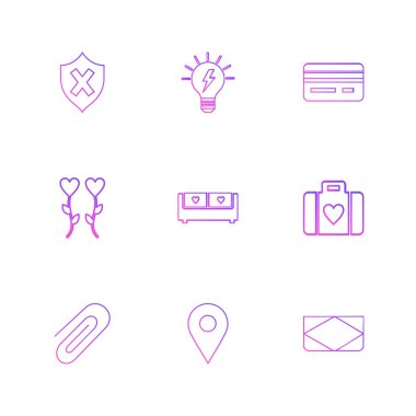 minimalist düz vektör app simgeleri beyaz arka plan üzerinde 