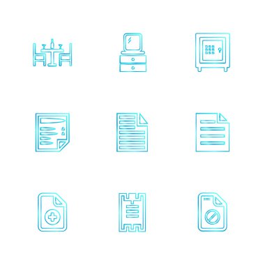 minimalist düz vektör app simgeleri beyaz arka plan üzerinde 