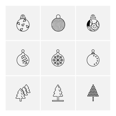 çeşitli vektör app simge kümesi         