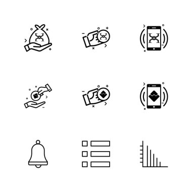 iş yaratıcı düz tasarım simgeler vektör koleksiyonu