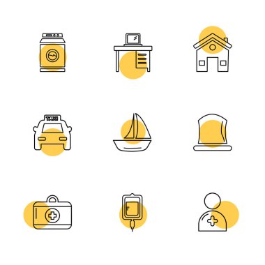 minimalist düz vektör app simgeleri beyaz arka plan üzerinde 