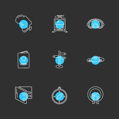 düz vektör çizim simgeler, App simgelerin ayarlamak   