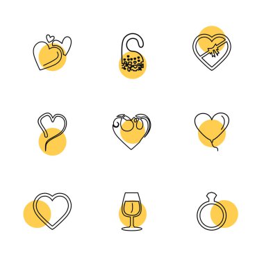 Beyaz arka plan üzerinde izole minimalist düz app simgeleri