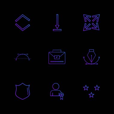 minimalist düz app simgeleri 