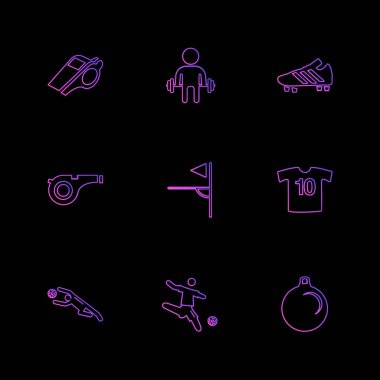 düz vektör çizim simgeler, App simgelerin ayarlamak   