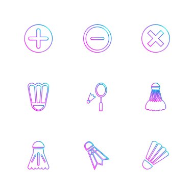 düz vektör çizim simgeler, App simgelerin ayarlamak   