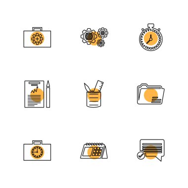 minimalist düz vektör app simgeleri beyaz arka plan üzerinde