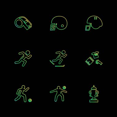 düz vektör çizim simgeler, App simgelerin ayarlamak 