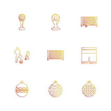 Beyaz arka plan üzerinde izole minimalist düz app simgeleri