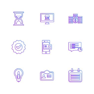 minimalist düz vektör app simgeleri beyaz arka plan üzerinde
