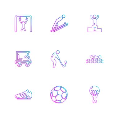 minimalist düz app simgeleri 